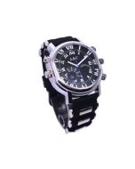 Watch with hidden spy camera