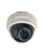 ACTi Indoor Dome with D/N| Adaptive IR, Basic WDR IP dome camera