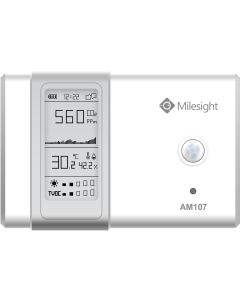 Milesight AM107-915M LoRaWAN Indoor Ambience Monitoring Sensor for measuring by Mobilecctv