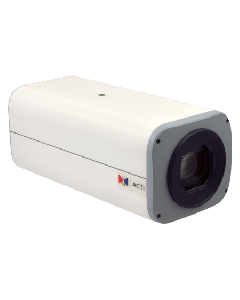 ACTi B210 10MP Zoom Box with D/N, Basic WDR, 10x Zoom lens PoE IP Zoom box camera