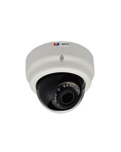 ACTi, D64A, ACTi D64A 1MP Indoor Dome Camera with D/N, IR and Vari-focal Lens PoE IP dome camera, ip dome camera, ip vari focal dome camera, acti uk, 3g mobile cctv