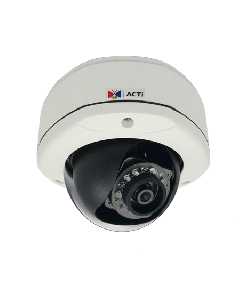 ACTi D72A 3MP Outdoor Dome Camera with D/N IR and Fixed 2.93mm Lens