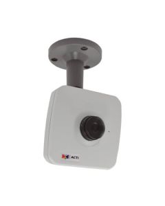 ACTi E14 10MP Cube with Basic WDR, Fixed lens 3.6mm PoE IP cube camera, 10mp ip cube camera, fixed lens ip cube