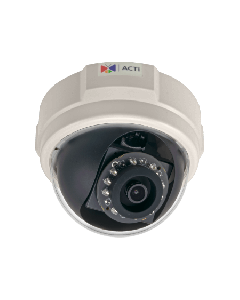 ACTi Indoor Dome with D/N| Adaptive IR, Basic WDR IP dome camera