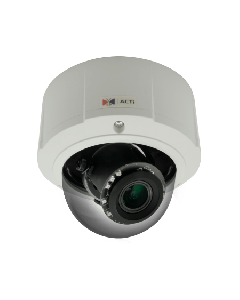 ACTi E89 10MP Outdoor Dome with D/N Adaptive IR Basic WDR Vari-focal lens PoE, IP dome camera.