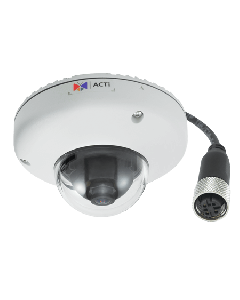 ACTi, E920M, ACTi E920M 5MP Outdoor Mini Dome with Basic WDR M12 connector Fixed lens PoE IP mini dome camera, ip 5mp mini dome camera, acti uk, 3g mobile cctv