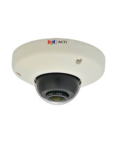 ACTi E98 10MP Indoor Mini Fisheye Dome with Basic WDR, Fixed lens IP mini dome camera