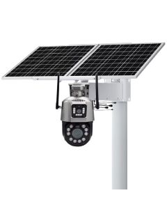 ASP-CUS-36X 4G 3MP Dual-Lens System: 18x Optical Zoom (up to 36x Digital) + 3.6mm Static Lens with 60W solar 27AH battery