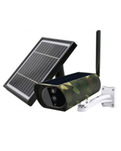 SP210C 2MP 4G Dual Solar Panel Camouflage Outdoor Security Camera with 10400mAh Battery