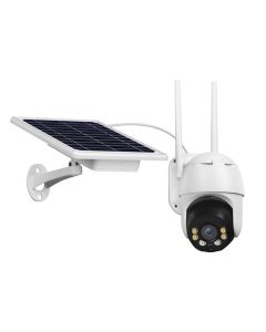 SP295, SP295 4G 2MP Mini Outdoor Low Power PTZ Camera with Solar Panel and batteries, mini 4G solar PTZ camera, 4G mobile ptz cctv surveillance camera, 3g mobile CCTV