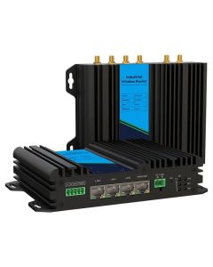 SMAWAVE SRI4214G Industrial Router, Cat6/12, RS232, RS485, 4GE, WiFi6