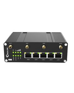 Milesight UR35 4G Dual-SIM industrial router with RS232 and RS485