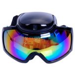 Ski goggles with built-in 5MP hidden spy camera