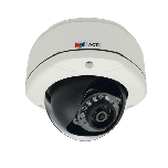 ACTi D72A 3MP Outdoor Dome Camera with D/N IR and Fixed 2.93mm Lens