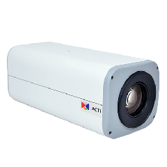 ACTi I24, I24, ACTi I24 1MP Zoom Box with D/N, Extreme WDR, ELLS 30x Zoom lens PoE IP Zoom box camera, ip zoom box camera, acti uk, 3G Mobile CCTV